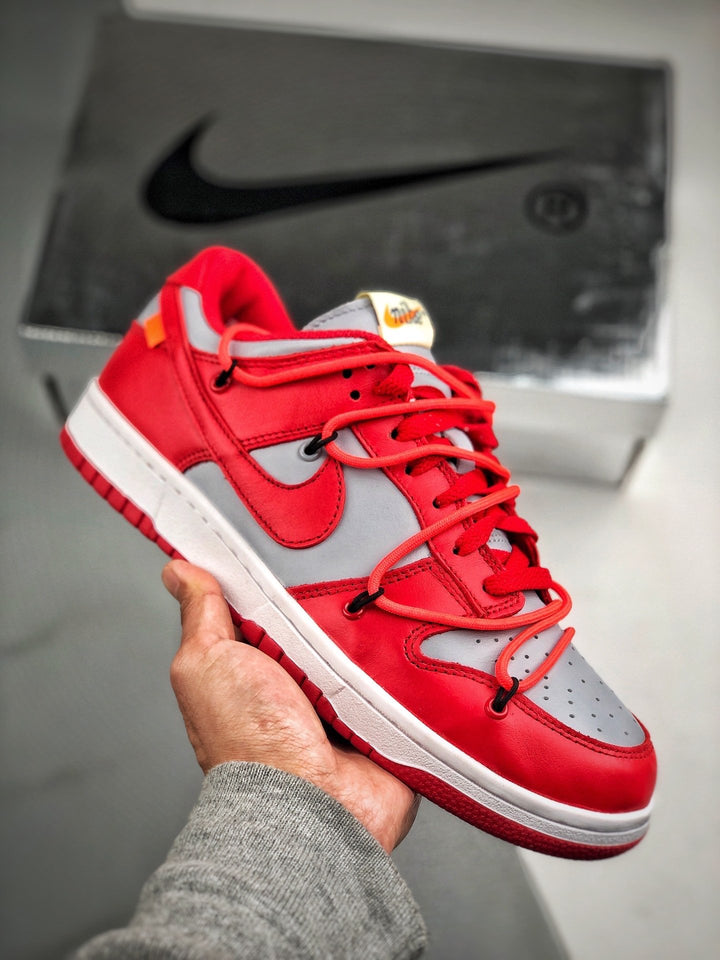 Nike Dunk Low Off-White University Red