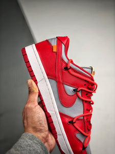 Nike Dunk Low Off-White University Red