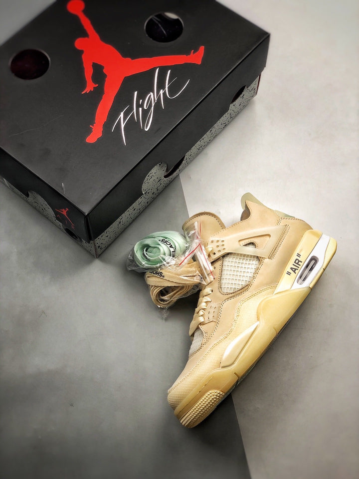 Jordan 4 Retro Off-White Sail