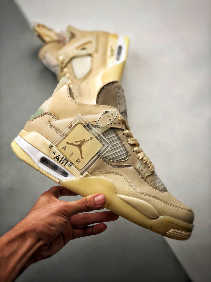 Jordan 4 Retro Off-White Sail